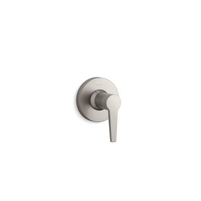 Kohler Pitch Mastershower Transfer Valve Trim - Vibrant Brushed Nickel