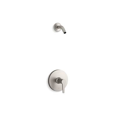 Kohler Pitch Rite-temp Shower Trim Kit, Without Showerhead - Vibrant Brushed Nickel