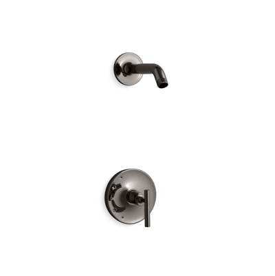 Kohler Purist Rite-temp Shower Trim Kit with Lever Handle, Without Showerhead - Vibrant Titanium