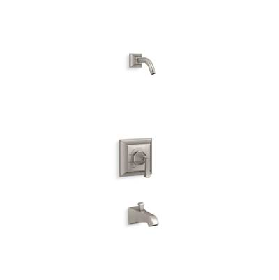 Kohler Memoirs Stately Rite-temp Bath and Shower Trim Kit, Without Showerhead - Vibrant Brushed...