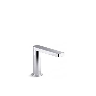 Composed Touchless single-hole lavatory faucet with Kinesis sensor technology and temperature mixture, AC-powered, 0.5 gpm