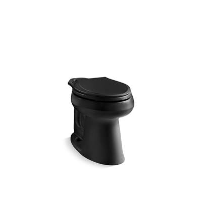 Highline Elongated toilet bowl - Black