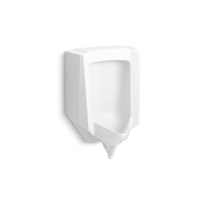 Kohler StanwellE Blow-out half-stall 0.51/41.0 gpf urinal, rear spud - White