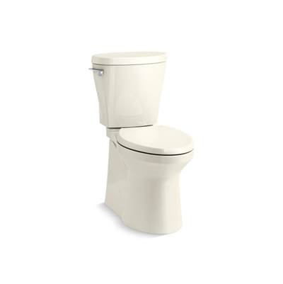 Betello Two-piece elongated toilet with skirted trapway, 1.28 gpf