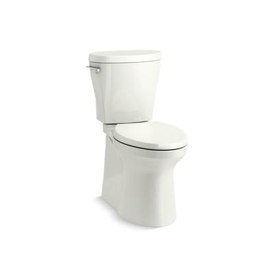 Betello Two-piece elongated toilet with skirted trapway, 1.28 gpf