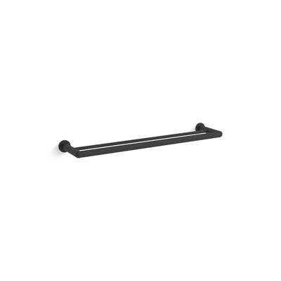 Kohler Kumine 24'' Double Towel Bar - Matte Black
