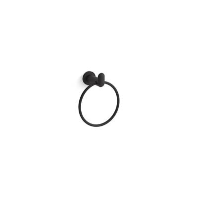 Kohler Kumine Towel Ring - Matte Black