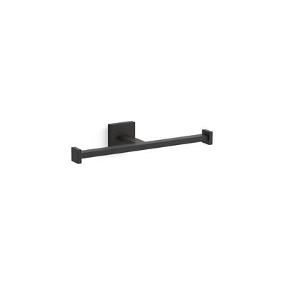 Kohler Square Double toilet paper holder - Matte Black