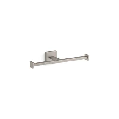 Kohler Square Double toilet paper holder - Vibrant Brushed Nickel