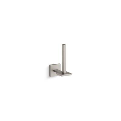 Kohler Square Vertical toilet paper holder - Vibrant Brushed Nickel