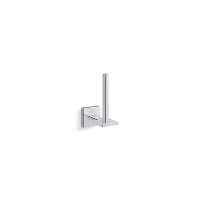 Kohler Square Vertical toilet paper holder - Polished Chrome