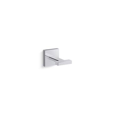 Kohler Square Robe hook - Polished Chrome