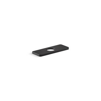 Kohler Parallel Escutcheon Plate - Matte Black