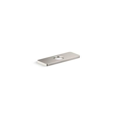 Kohler Parallel Escutcheon Plate - Vibrant Brushed Nickel