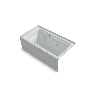 Archer 60'' x 32'' alcove Heated BubbleMassageE air bath and whirlpool, right drain