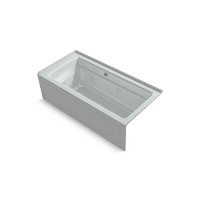 Archer 66'' x 32'' alcove Heated BubbleMassageE air bath and whirlpool, right drain