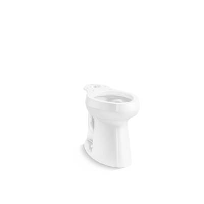 Highline Tall elongated toilet bowl - White