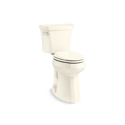 Highline Tall two-piece elongated toilet, 1.28 gpf - Biscuit