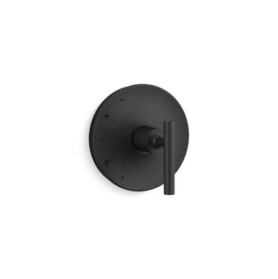 Kohler Purist Rite-temp Valve Trim with Lever Handle - Matte Black