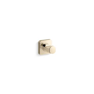 Kohler | Parallel | Robe Hook - Vibrant French Gold