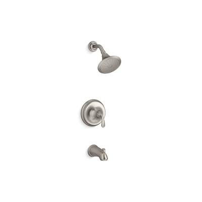 Fort1/2 Rite-Temp bath and shower trim kit, 1.75 gpm, NPTspout - Vibrant Brushed Nickel