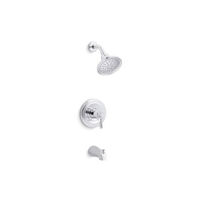 Devonshire Rite-Temp bath and shower trim kit, 1.75 gpm, slip-fit spout