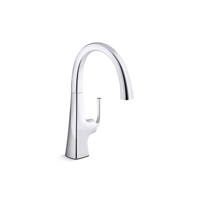 Graze Single-handle bar sink faucet - Polished Chrome