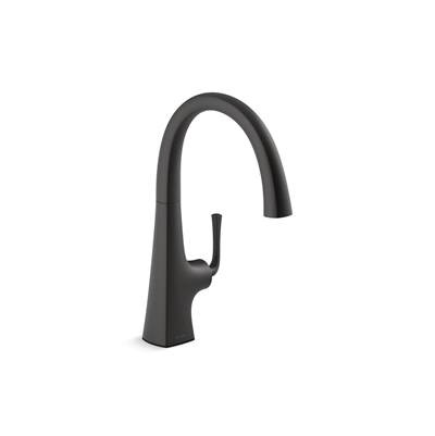 Graze Single-handle bar sink faucet - Matte Black