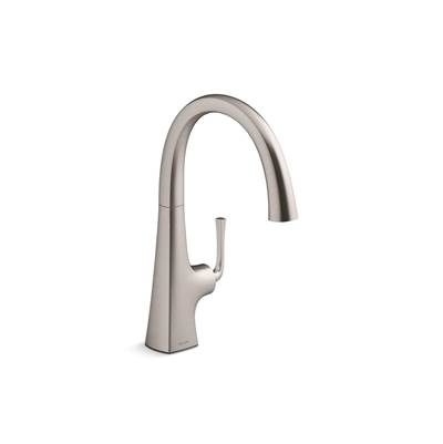 Graze Single-handle bar sink faucet - Vibrant Stainless
