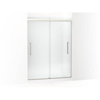 Kohler Pleat Frameless Sliding Shower Door, 79-1/16'' H X 54-5/8 - 59-5/8'' W, with 5/16'' Thick...
