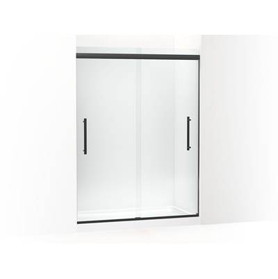 Kohler | Pleat | Sliding Shower Door - Matte Black