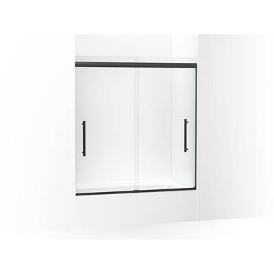 Kohler | Pleat | Sliding Shower Door - Matte Black