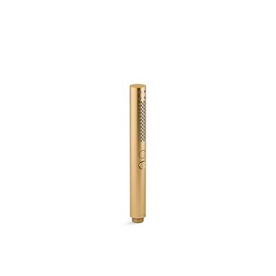 Kohler Shift+ Round two-function handshower, 1.75 gpm - Vibrant Brushed Moderne Brass