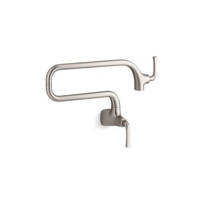 Graze Wall-mount pot filler - Vibrant Stainless