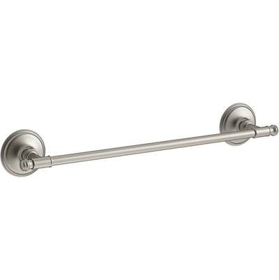 Eclectic 18'' towel bar - Vibrant Brushed Nickel