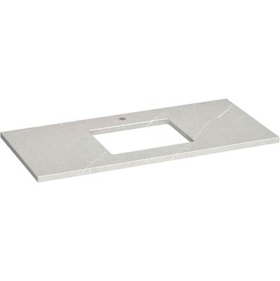 Kohler Silestone Quartz 49-in Vanity Top with Rectangle Cutout