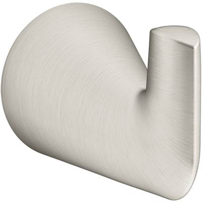 Kohler Modern Robe Hook - Vibrant Brushed Nickel