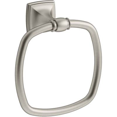 Grand towel ring - Vibrant Brushed Nickel