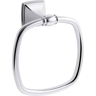 Grand Towel Ring - Polished Chrome
