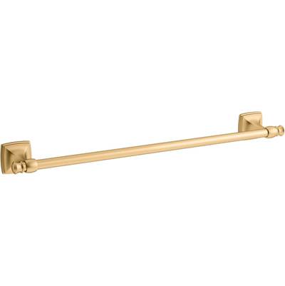 Grand 24 Towel Bar - Vibrant Brushed Moderne Brass