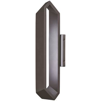 George Kovacs Pitch LED Wall Sconce in Coal