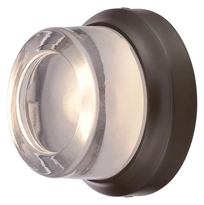 George Kovacs Comet 1-Light LED Wall Sconce - Convertible to Flush Mount in Oil Rubbed Bronze