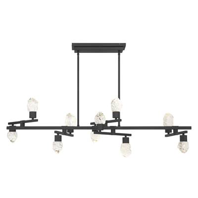 George Kovacs Kosmyc 10-Light Led Island in Sand Black