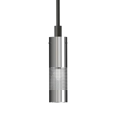 George Kovacs Grid 3 1-Light Mini Pendant in Coal Brushed Nickel