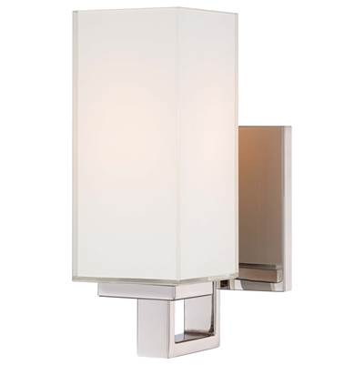 George Kovacs Wall Sconces - 1-Light in Polished Nickel