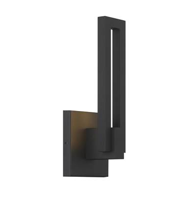 George Kovacs Music LED Outdoor Wall Mount in Sand Coal