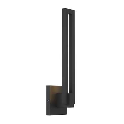 George Kovacs Music LED Outdoor Wall Mount in Sand Coal