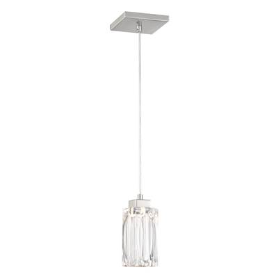 George Kovacs Putnam Place 1-Light LED Mini Pendant in Brushed Nickel