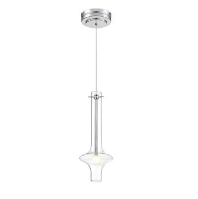 George Kovacs Bottleneck LED Pendant - 1-Light in Chrome