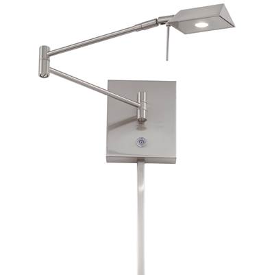 George Kovacs George'S Reading Room Wall Sconce - 1-Light in Brushed Nickel